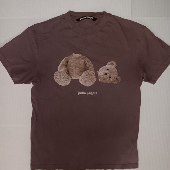 PALM ANGELS TEDDY BEAR PRINT T-SHIRT - Picture 7 of 11